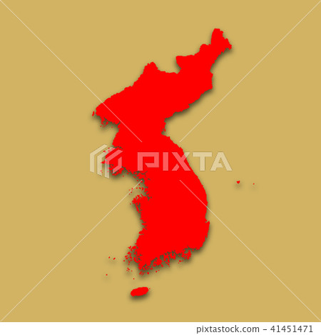 3D,地圖,韓國,北方 3D,地圖,韓國,北方 41451471