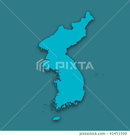 3D, Map, Korea, North 3D, Map, Korea, North 41451500