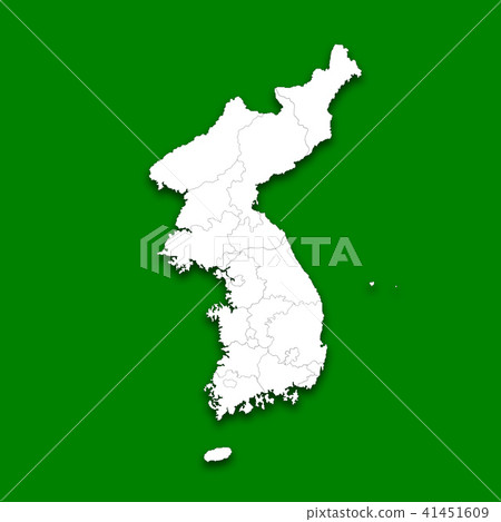 3D, Map, Korea, North 3D, Map, Korea, North 41451609