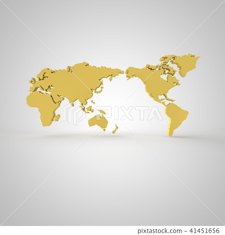 3D, global, world map 3D, global, world map 41451656