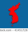 3D, Map, Korea, North 41451728