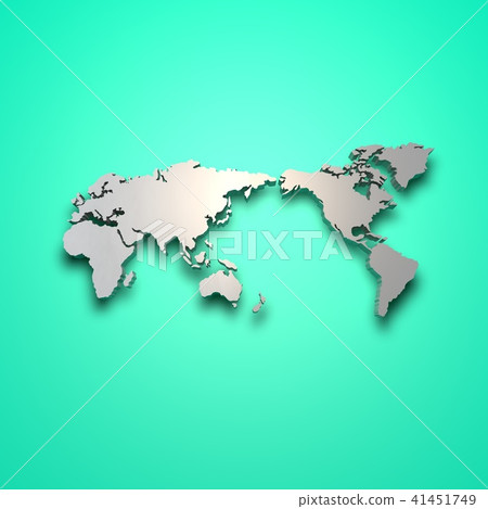 3D, global, world map 3D, global, world map 41451749