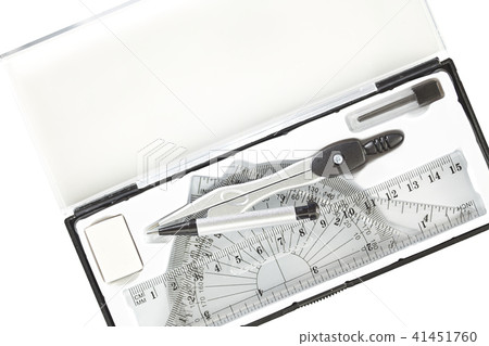 Set of mathematics school tools Set of mathematics school tools 41451760