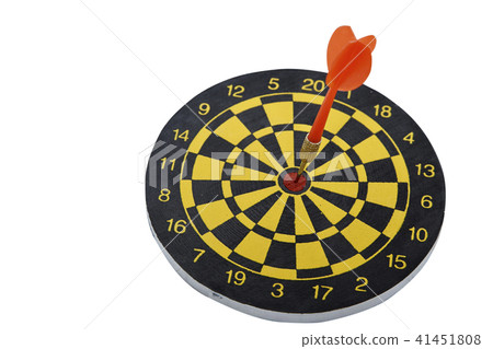 red dart hit on target red dart hit on target 41451808