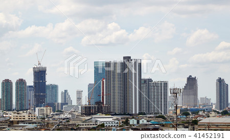 Panorama of bangkok cityscape, Thailand 41452191