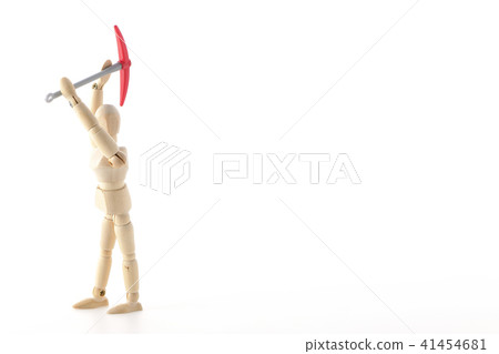 Worker's physical labor excavation site Worker's physical labor excavation site 41454681