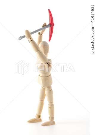 Worker's physical labor excavation site Worker's physical labor excavation site 41454683