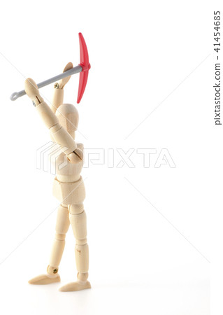 Worker's physical labor excavation site Worker's physical labor excavation site 41454685