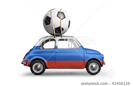 Russia football car Russia football car 41456120