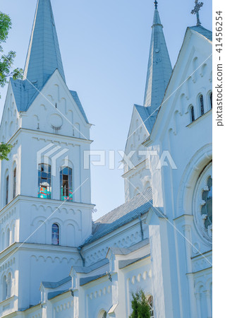 Majestic white Church of the Heart of Jesus Majestic white Church of the Heart of Jesus 41456254