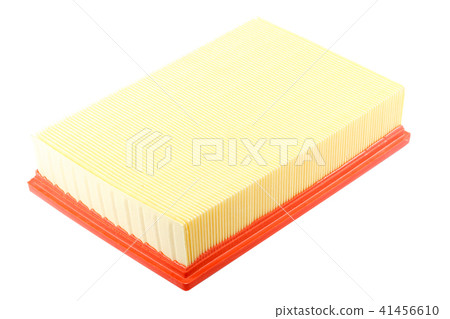 Car air filter isolated on white background Car air filter isolated on white background 41456610
