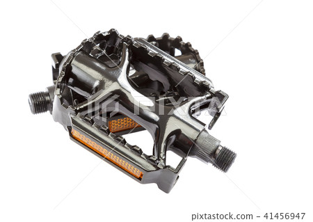Bicycle pedals isolated on a white background. Bicycle pedals isolated on a white background. 41456947