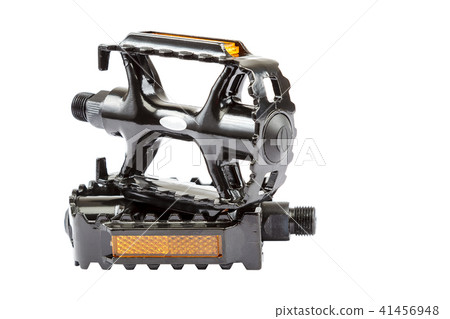 Bicycle pedals isolated on a white background. Bicycle pedals isolated on a white background. 41456948