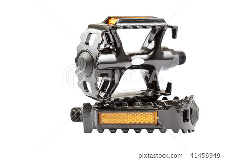 Bicycle pedals isolated on a white background. Bicycle pedals isolated on a white background. 41456949