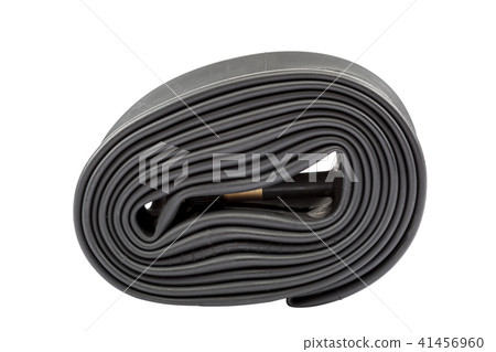 Bicycle rubber wheel camera on white background. Bicycle rubber wheel camera on white background. 41456960