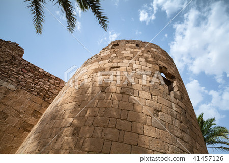 Tower of old Aqaba Fortress, Mamluk Castle 41457126