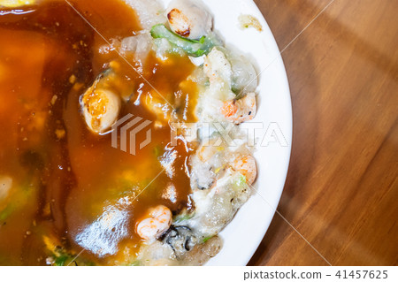 牡蠣煎蛋B級美食牡蠣 41457625