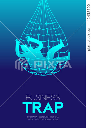 Business Trap Design vertical set Business Trap Design vertical set 41458500