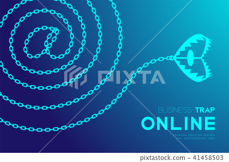 Business Trap Online Design horizontal set 41458503
