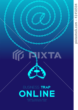 Business Trap Online Design vertical set Business Trap Online Design vertical set 41458504
