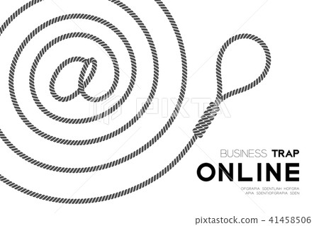 Business Trap Online Design horizontal set Business Trap Online Design horizontal set 41458506