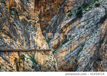 Caminito Del Rey, mountain path in Andalusia 41458514