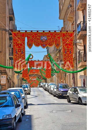 A carnival landscape in the city of Europe 41460247