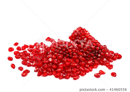 Pomegranate fruit isolated on the white background 41460556