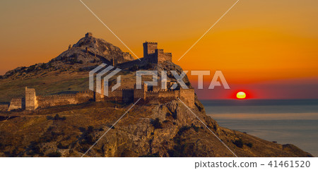 Genoa fortress in Crimea Genoa fortress in Crimea 41461520