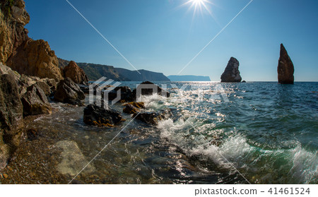 Beauty nature sea landscape Crimea 41461524