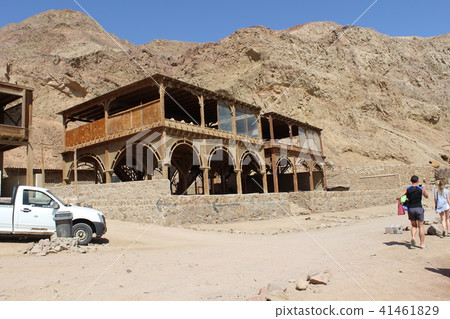 Bedouin restaurant in the city of Daha. 41461829