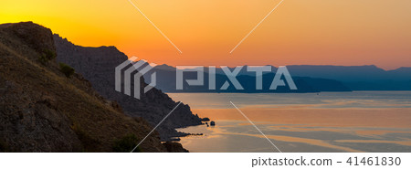 Beauty nature evening or morning sea landscape 41461830