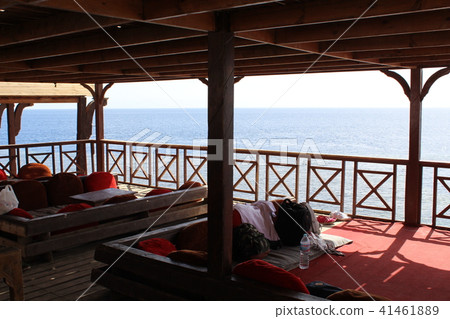 Bedouin restaurant in the city of Daha. Bedouin restaurant in the city of Daha. 41461889
