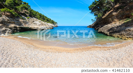 Summer Baia della Pergola beach, Puglia, Italy 41462110
