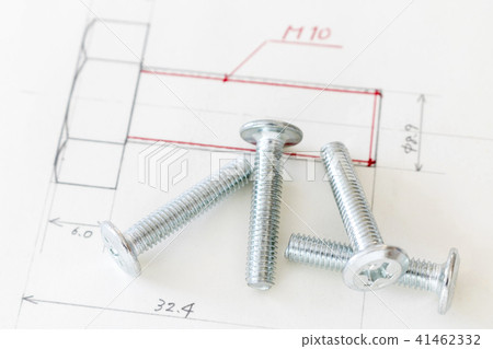 Drawing design image of machine Drawing design image of machine 41462332
