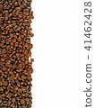 Coffee Bean on White Background with Copy Space Coffee Bean on White Background with Copy Space 41462428