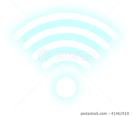 無線電波wifi 無線網 插圖素材 圖庫