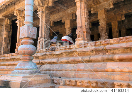 Flagpost and 100 pillar Maha-mandapa 41463214