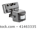 Motion sensor isolated on a white background. 41463335