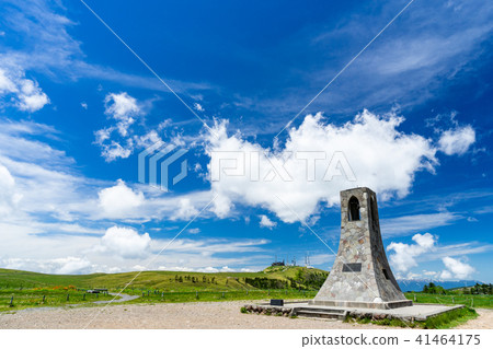 美好的初夏美麗的高地塔 41464175
