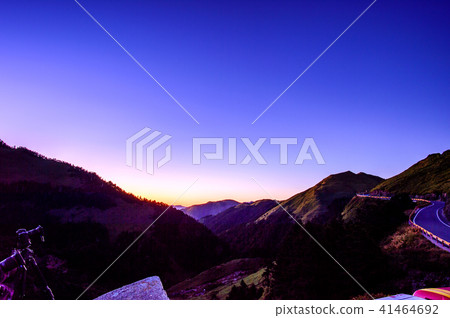 台灣 石門山 合歡山 山陵 山脈 山頂 山景 剪影 Taiwan Hehuan Mountain 41464692