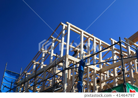 Upper building site of new housing Upper building site of new housing 41464797