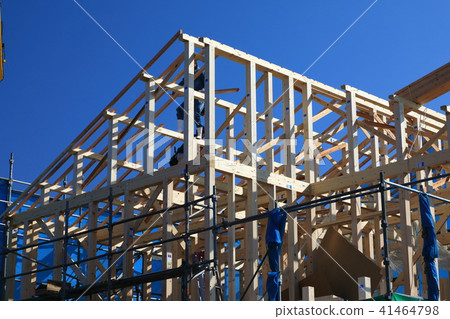 Upper building site of new housing Upper building site of new housing 41464798