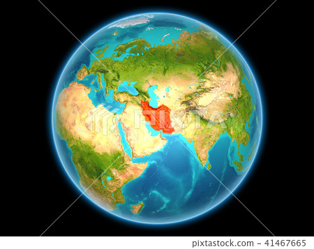 Iran on planet Earth 41467665