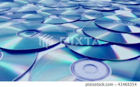 Background of heap compact disk  and dvd. 41468354