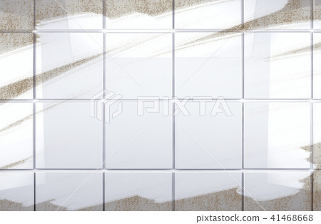 Clean tile wall bathroom background 41468668