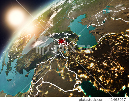Armenia on planet Earth in sunset Armenia on planet Earth in sunset 41468937