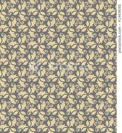 Floral Fine Seamless Pattern Floral Fine Seamless Pattern 41469698