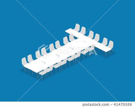 Meeting room setup layout configuration T Shape Meeting room setup layout configuration T Shape 41470389