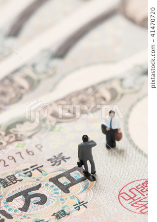 經濟，金融，商業形象（專注於左娃娃） 41470720